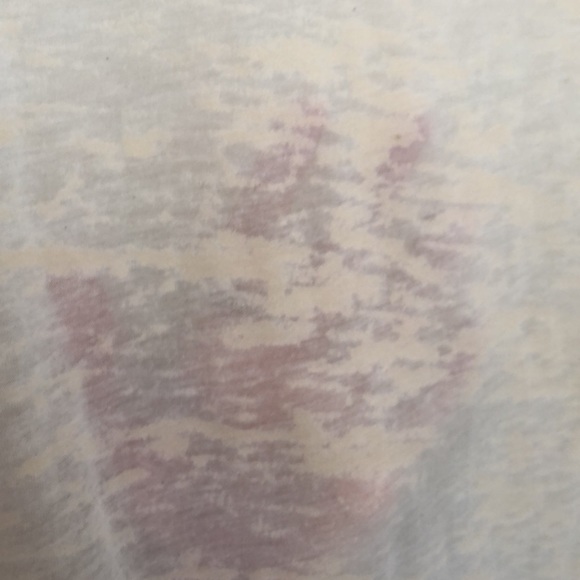 Free People burnout tee with lace detail - Picture 2 of 7